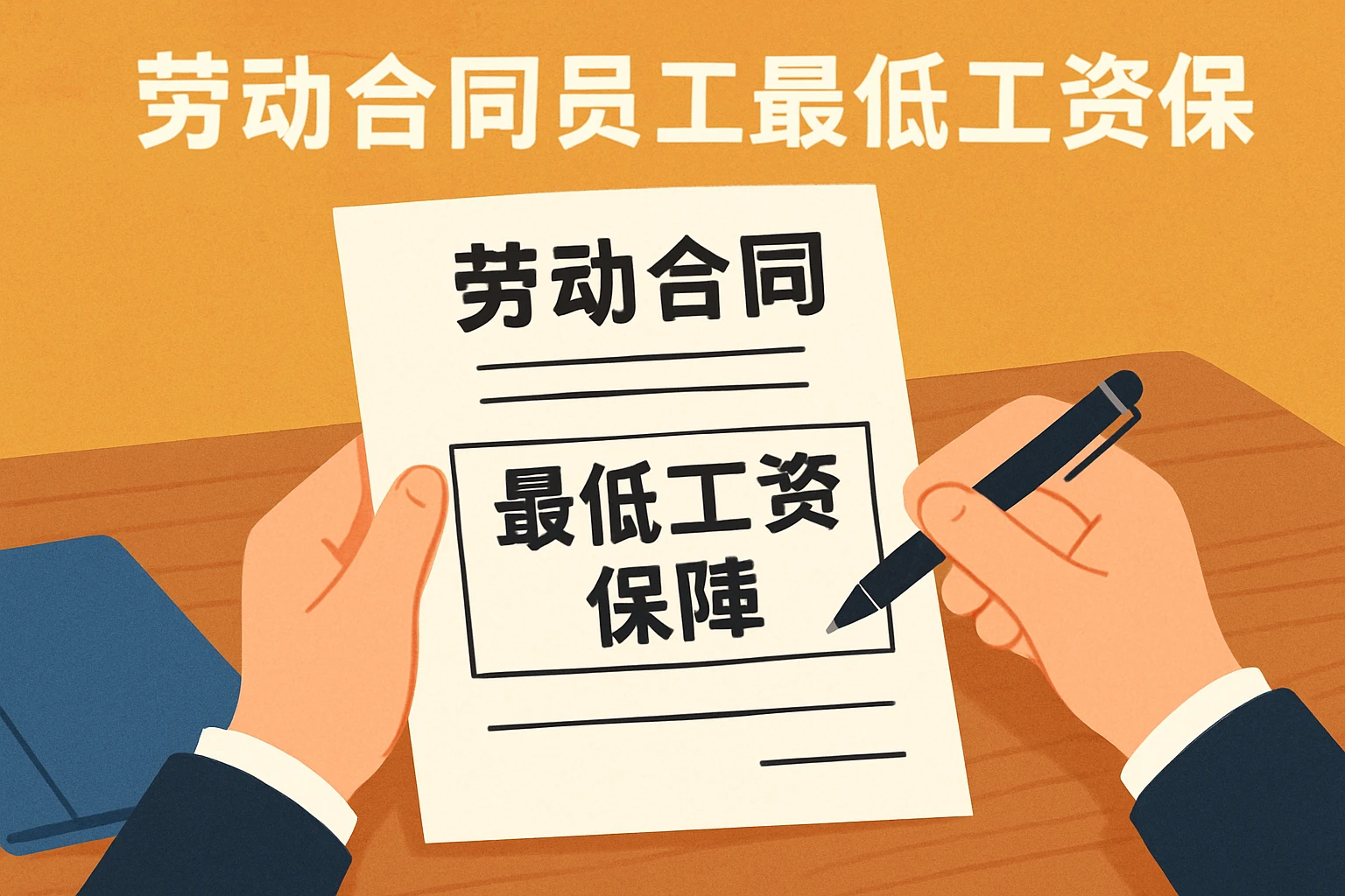 劳动合同员工的最低工资保障