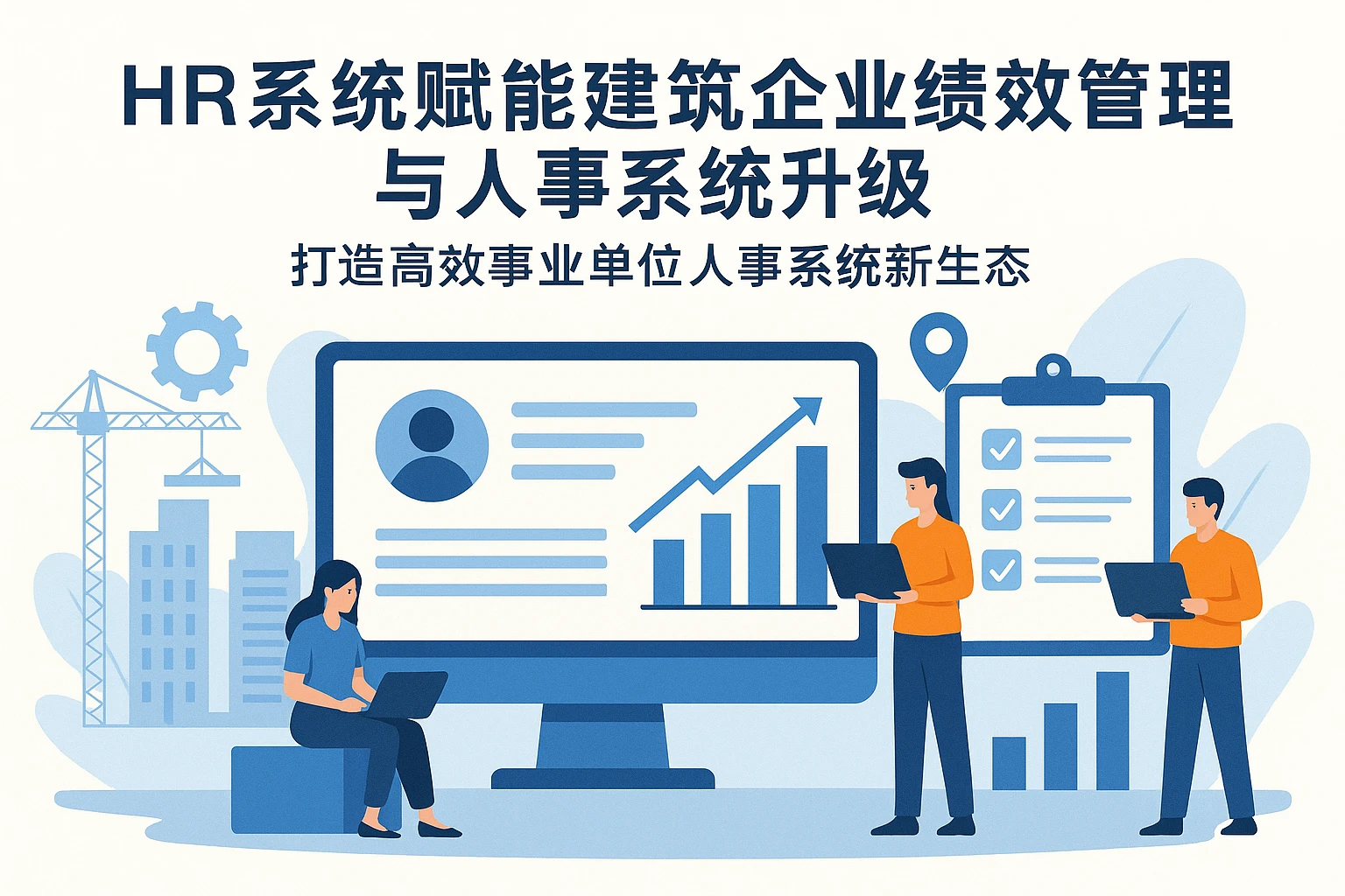 HR系统赋能建筑企业绩效管理与人事系统升级——打造高效事业单位人事系统新生态