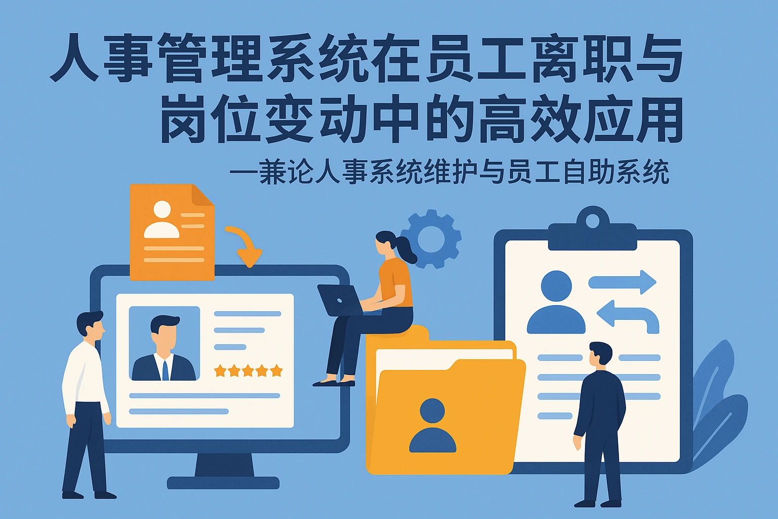 人事管理系统在员工离职与岗位变动中的高效应用——兼论人事系统维护与员工自助系统