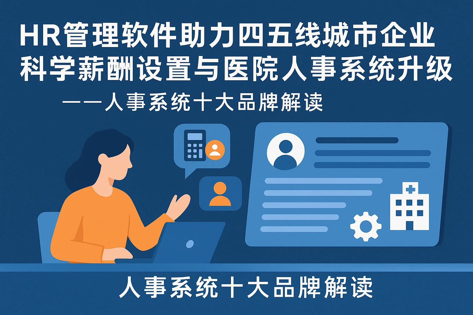 HR管理软件助力四五线城市企业科学薪酬设置与医院人事系统升级——人事系统十大品牌解读
