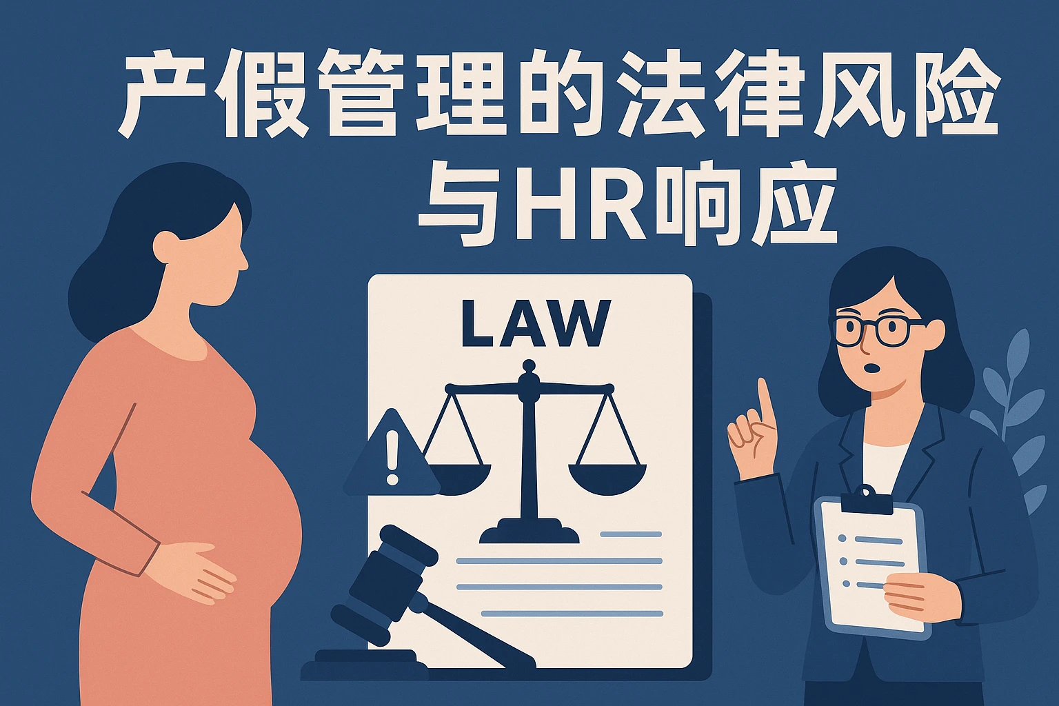 产假管理的法律风险与HR响应