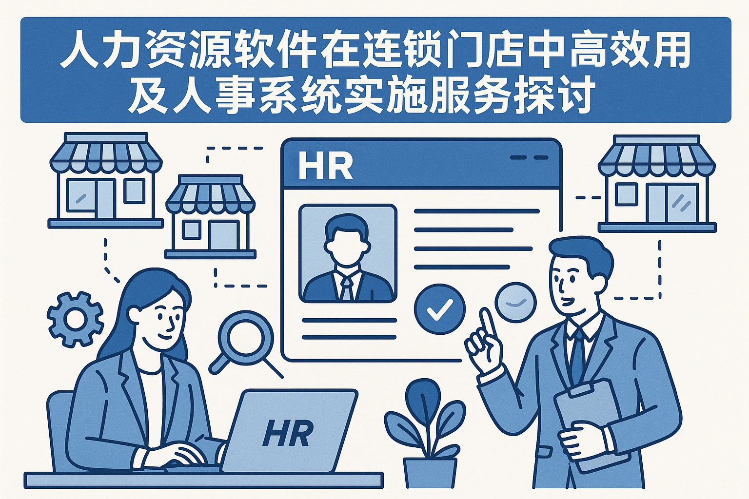 人力资源软件在连锁门店中的高效应用及人事系统实施服务探讨