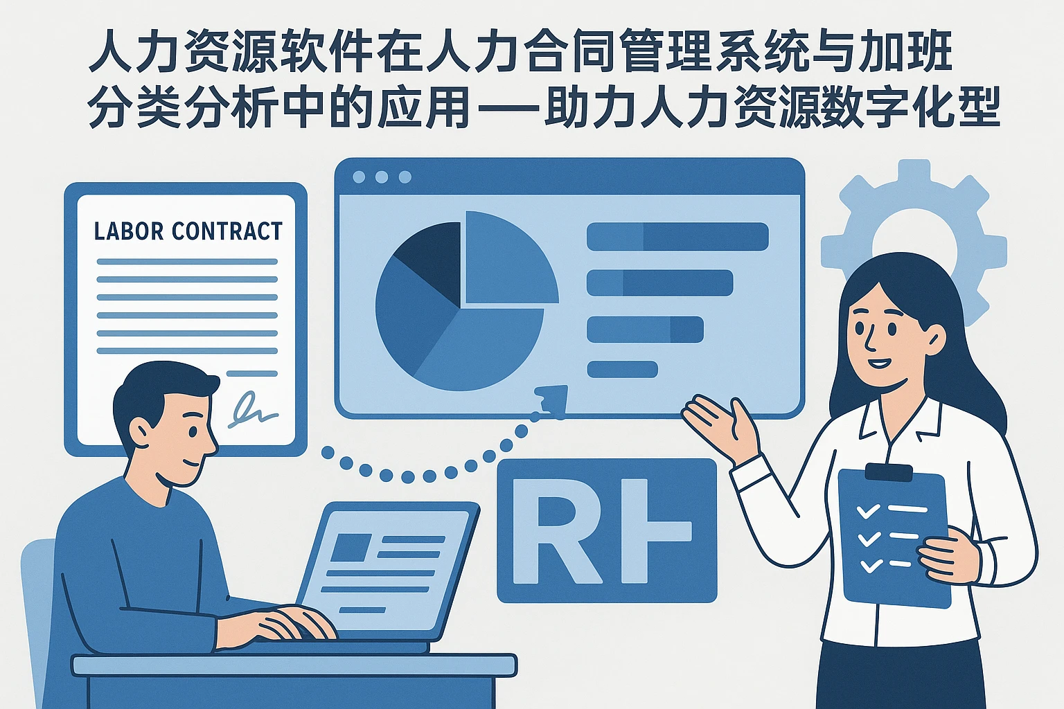 人力资源软件在劳动合同管理系统与加班分类分析中的应用 —— 助力人力资源数字化转型