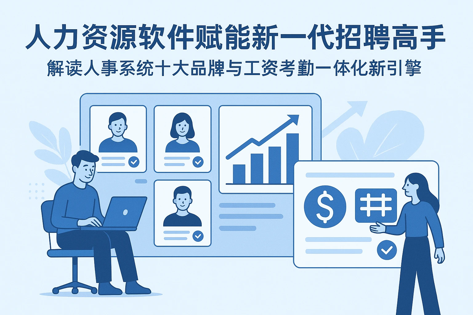 人力资源软件赋能新一代招聘高手：解读人事系统十大品牌与工资考勤一体化新引擎