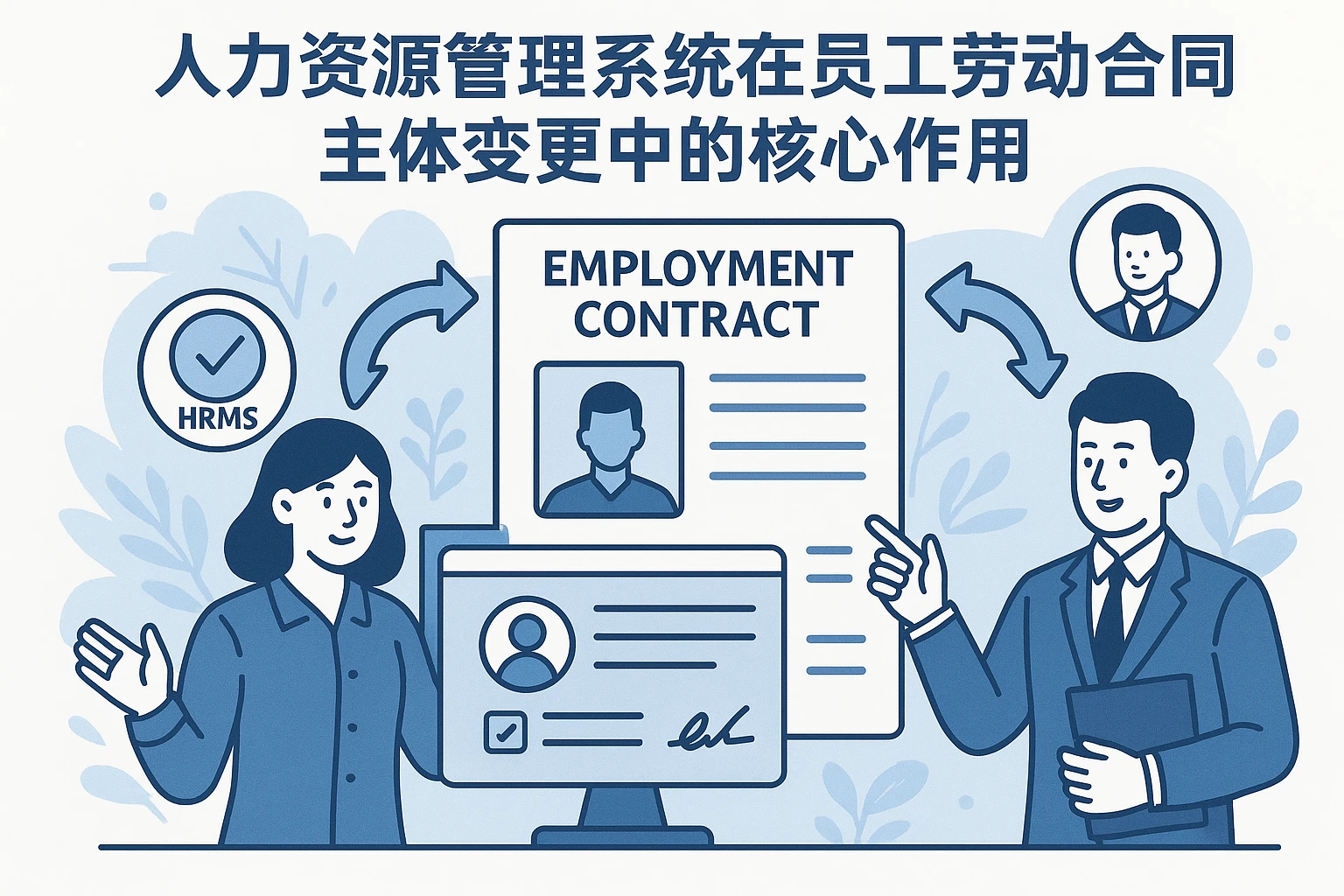 人力资源管理系统在员工劳动合同主体变更中的核心作用