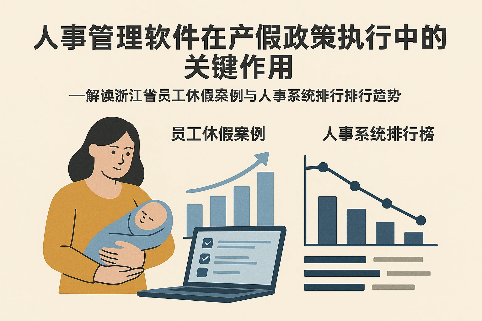 人事管理软件在产假政策执行中的关键作用——解读浙江省员工休假案例与人事系统排行榜趋势