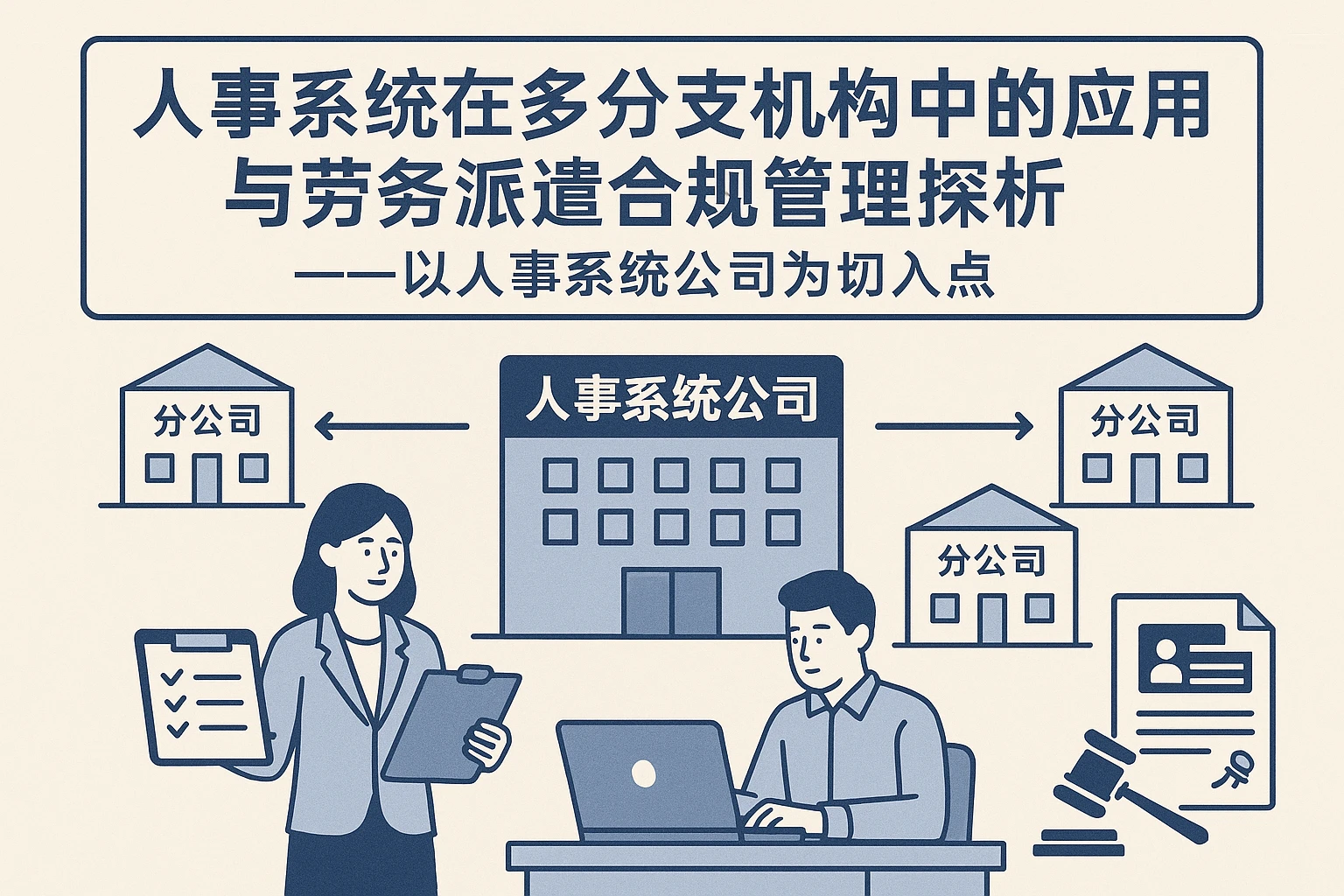 人事系统在多分支机构中的应用与劳务派遣合规管理探析——以人事系统公司为切入点
