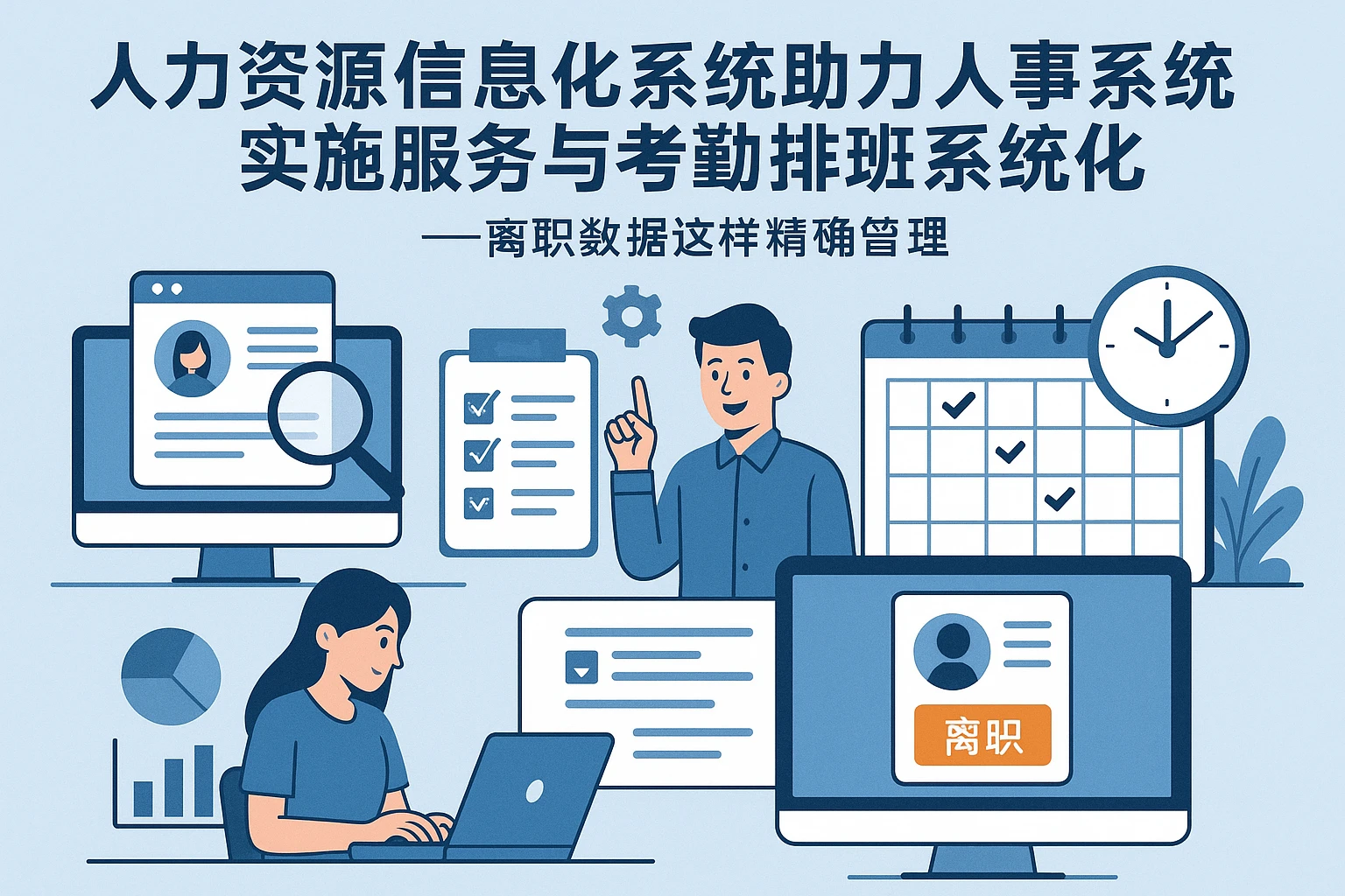 人力资源信息化系统助力人事系统实施服务与考勤排班系统优化——离职数据这样精确管理