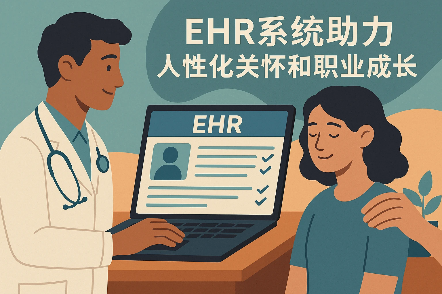 EHR系统助力人性化关怀和职业成长
