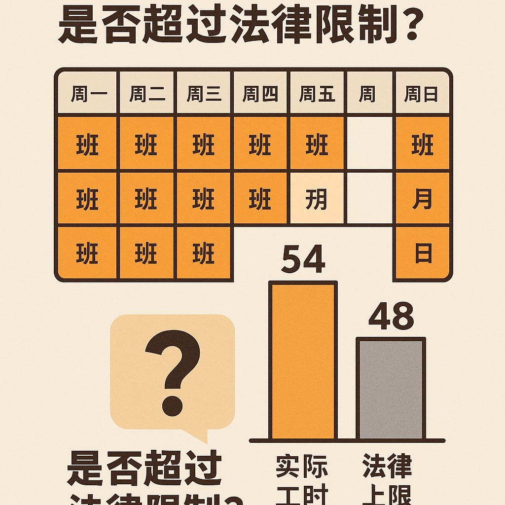 1.2 “大小周”的实际工时：是否超过法律限制？
