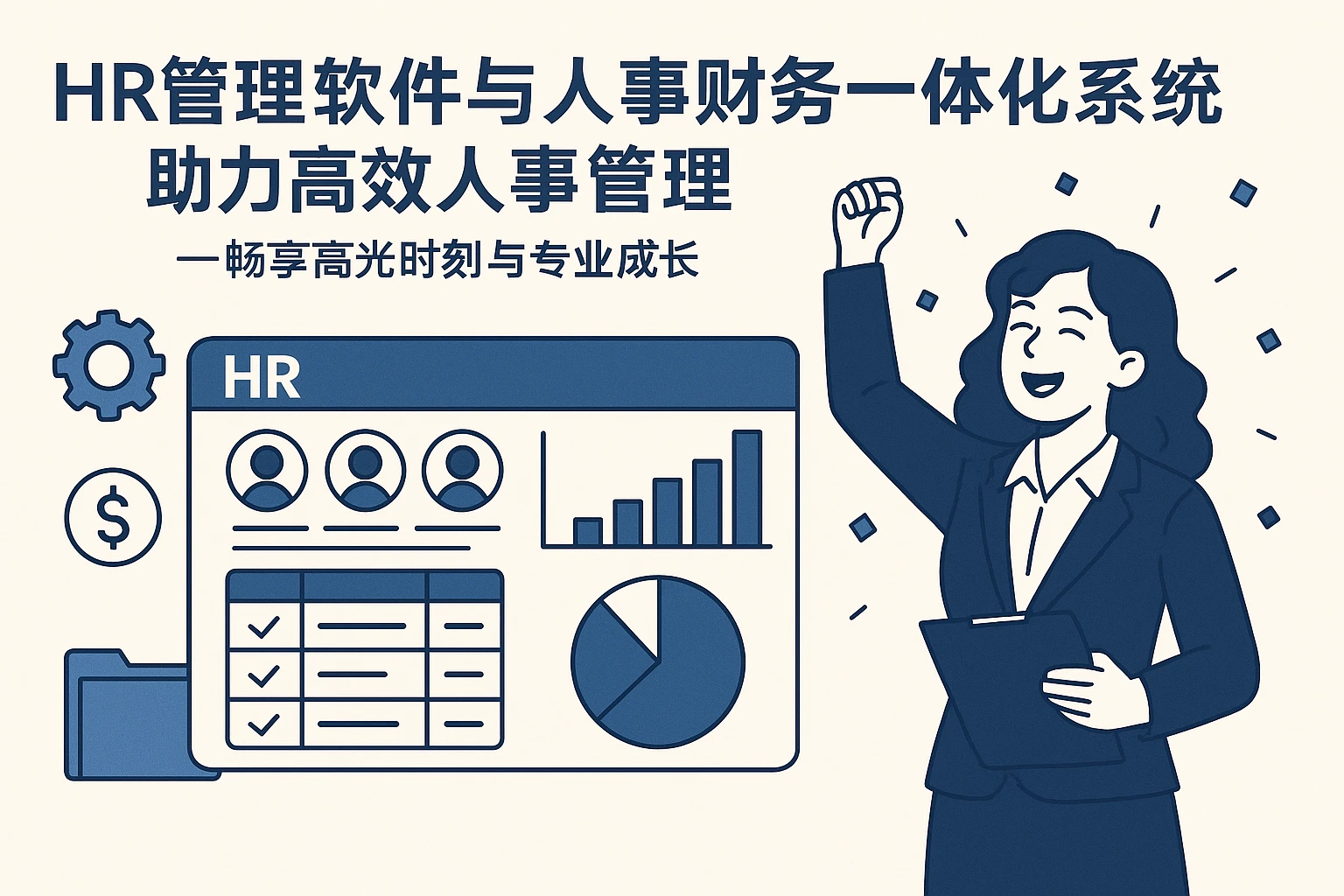 HR管理软件与人事财务一体化系统助力高效人事管理——畅享高光时刻与专业成长
