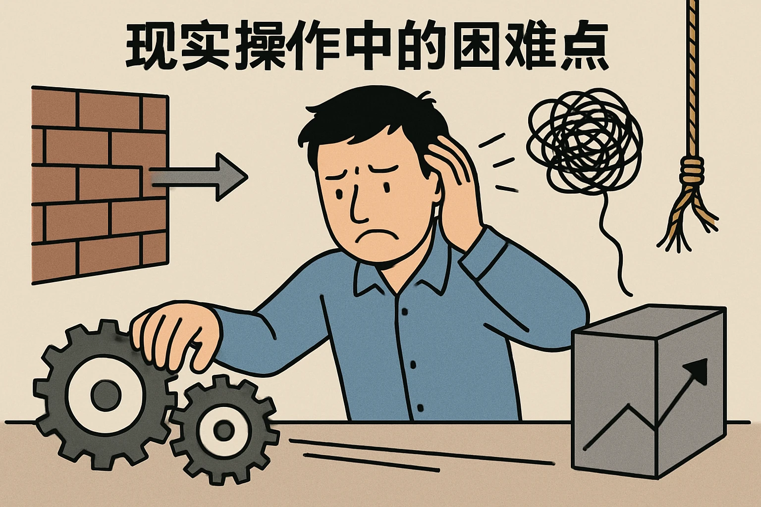 现实操作中的因难点