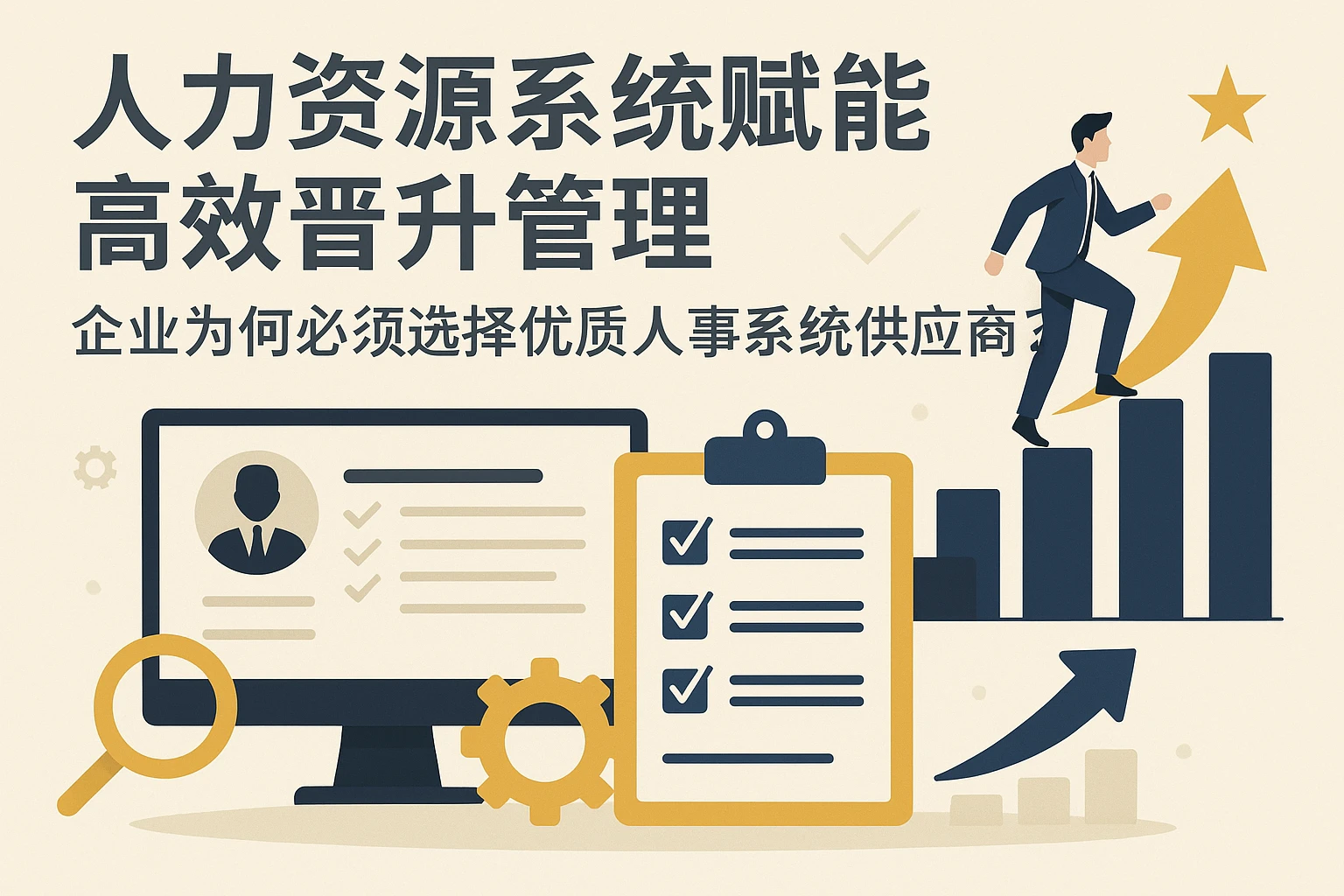 人力资源系统赋能高效晋升管理——企业为何必须选择优质人事系统供应商？