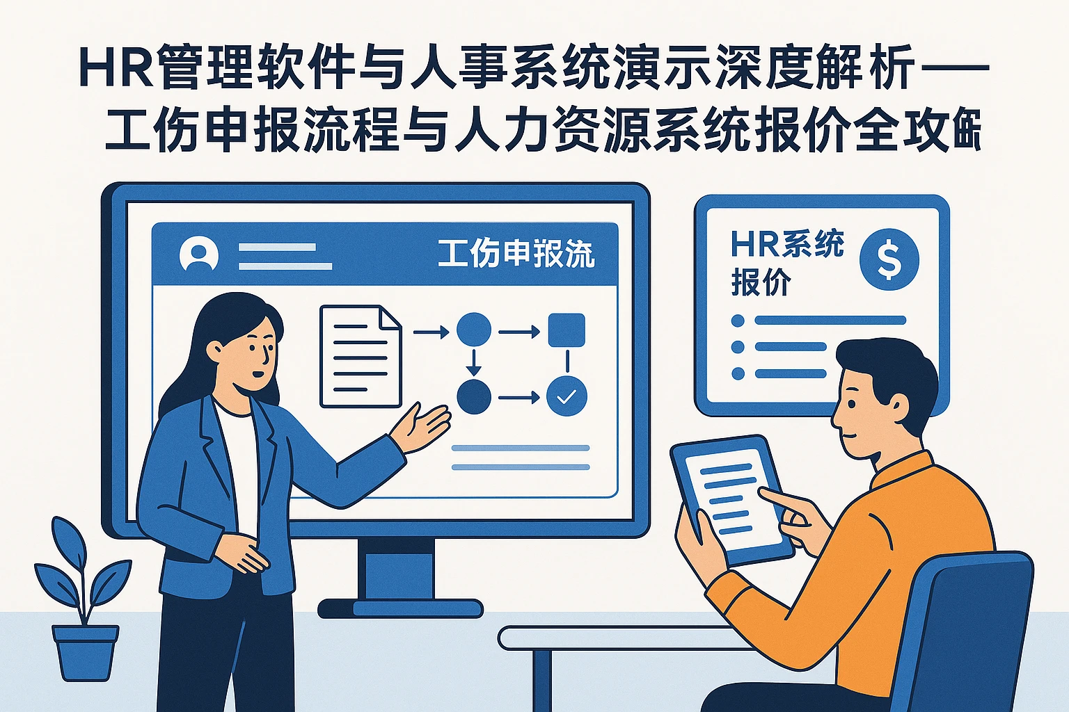 HR管理软件与人事系统演示深度解析——工伤申报流程与人力资源系统报价全攻略