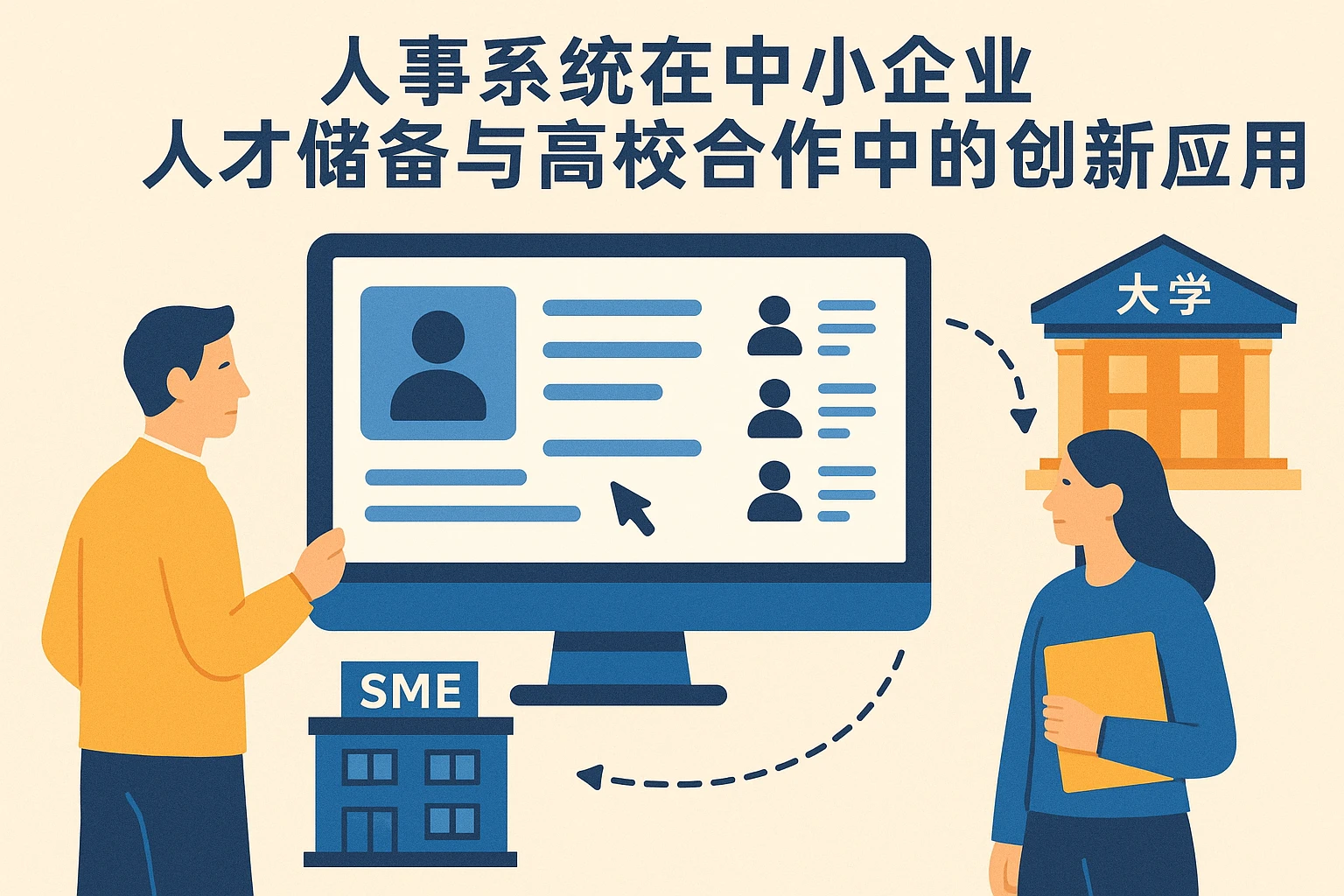 人事系统在中小企业人才储备与高校合作中的创新应用