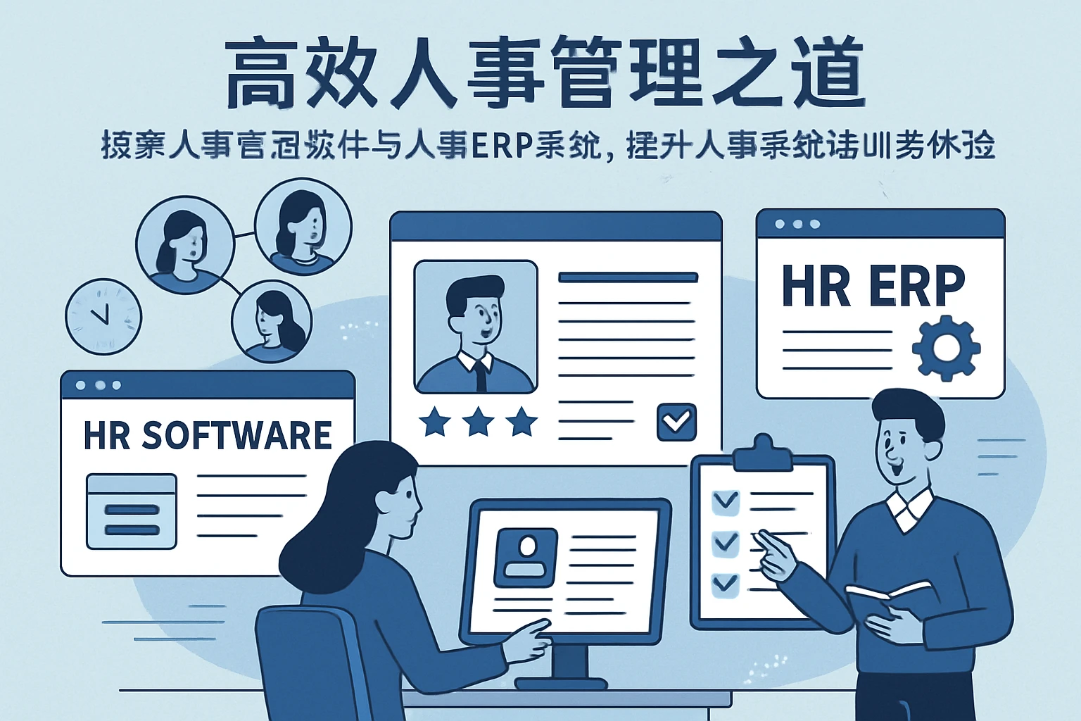 高效人事管理之道：探索人事管理软件与人事ERP系统，提升人事系统培训服务体验