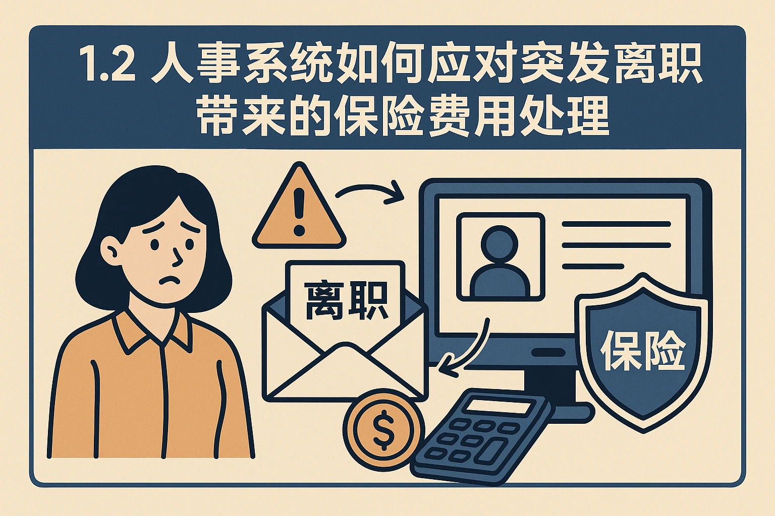 1.2 人事系统如何应对突发离职带来的保险费用处理