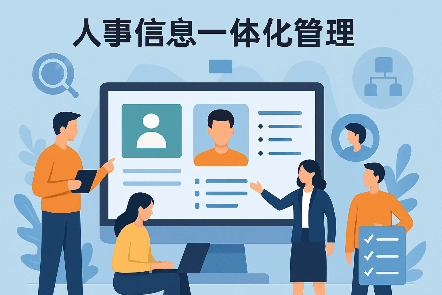人事信息一体化管理