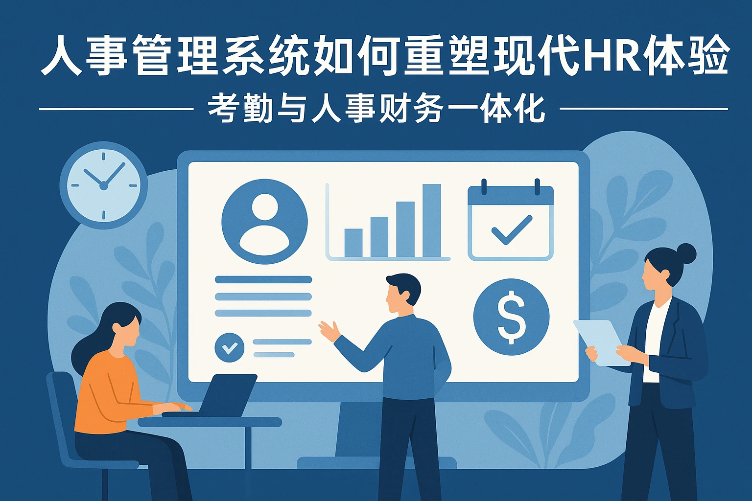 人事管理系统如何重塑现代HR体验——聚焦考勤与人事财务一体化