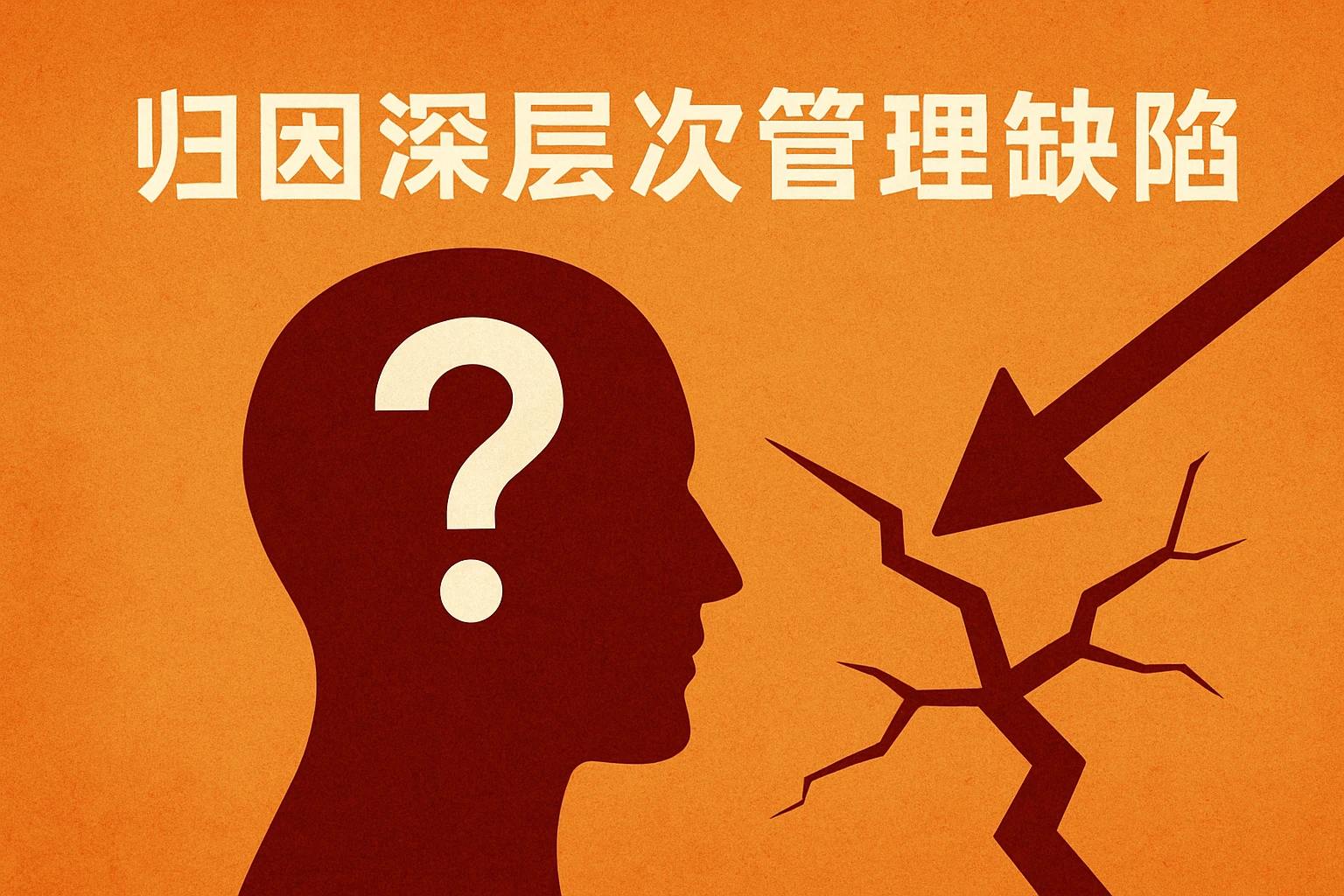 归因深层次管理缺陷