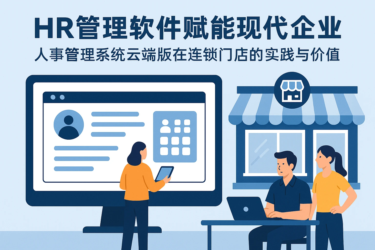 HR管理软件赋能现代企业——人事管理系统云端版在连锁门店的实践与价值