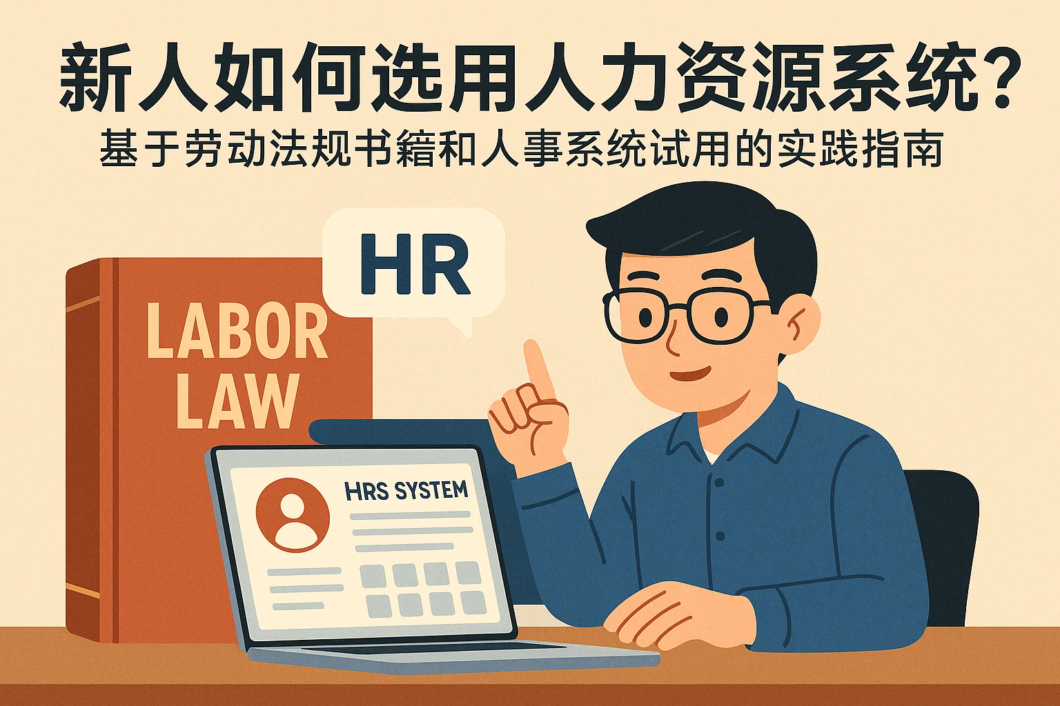 新人如何选用人力资源系统？基于劳动法规书籍和人事系统试用的实践指南