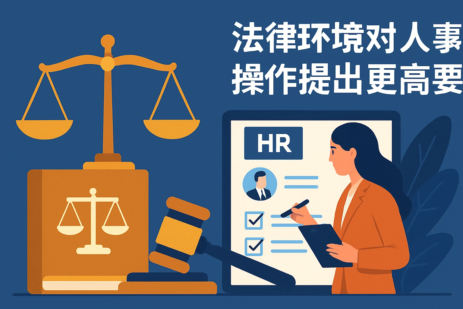 法律环境对人事操作提出更高要求