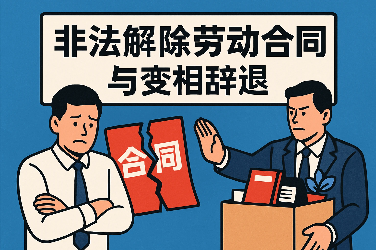 非法解除劳动合同与变相辞退