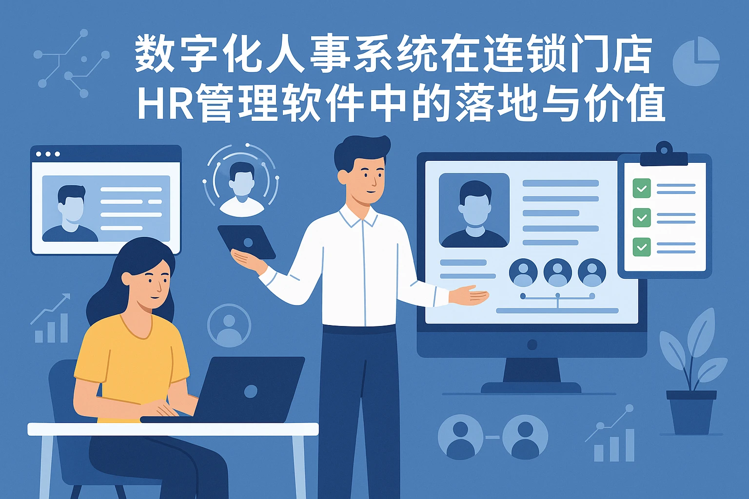 数字化人事系统在连锁门店HR管理软件中的落地与价值