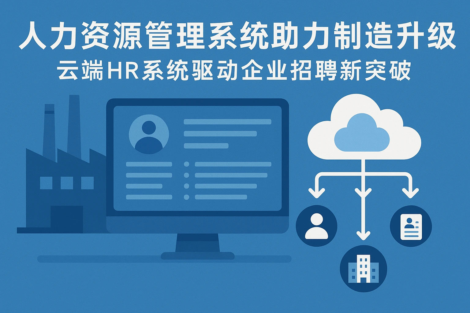 人力资源管理系统助力制造业升级，云端HR系统驱动企业招聘新突破