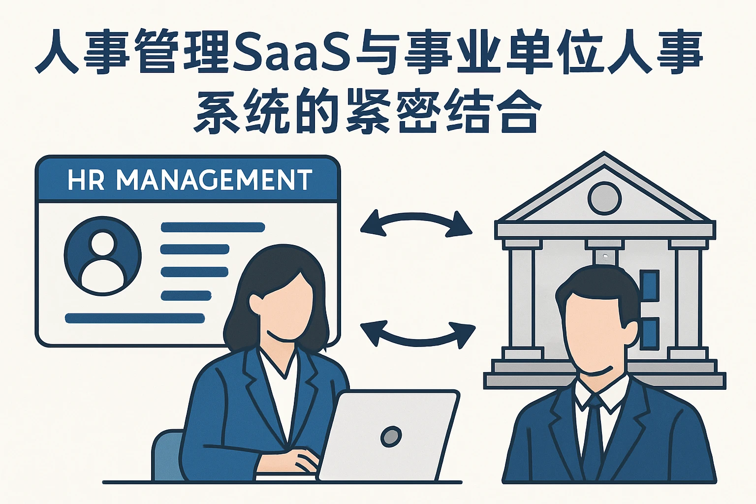人事管理SaaS与事业单位人事系统的紧密结合