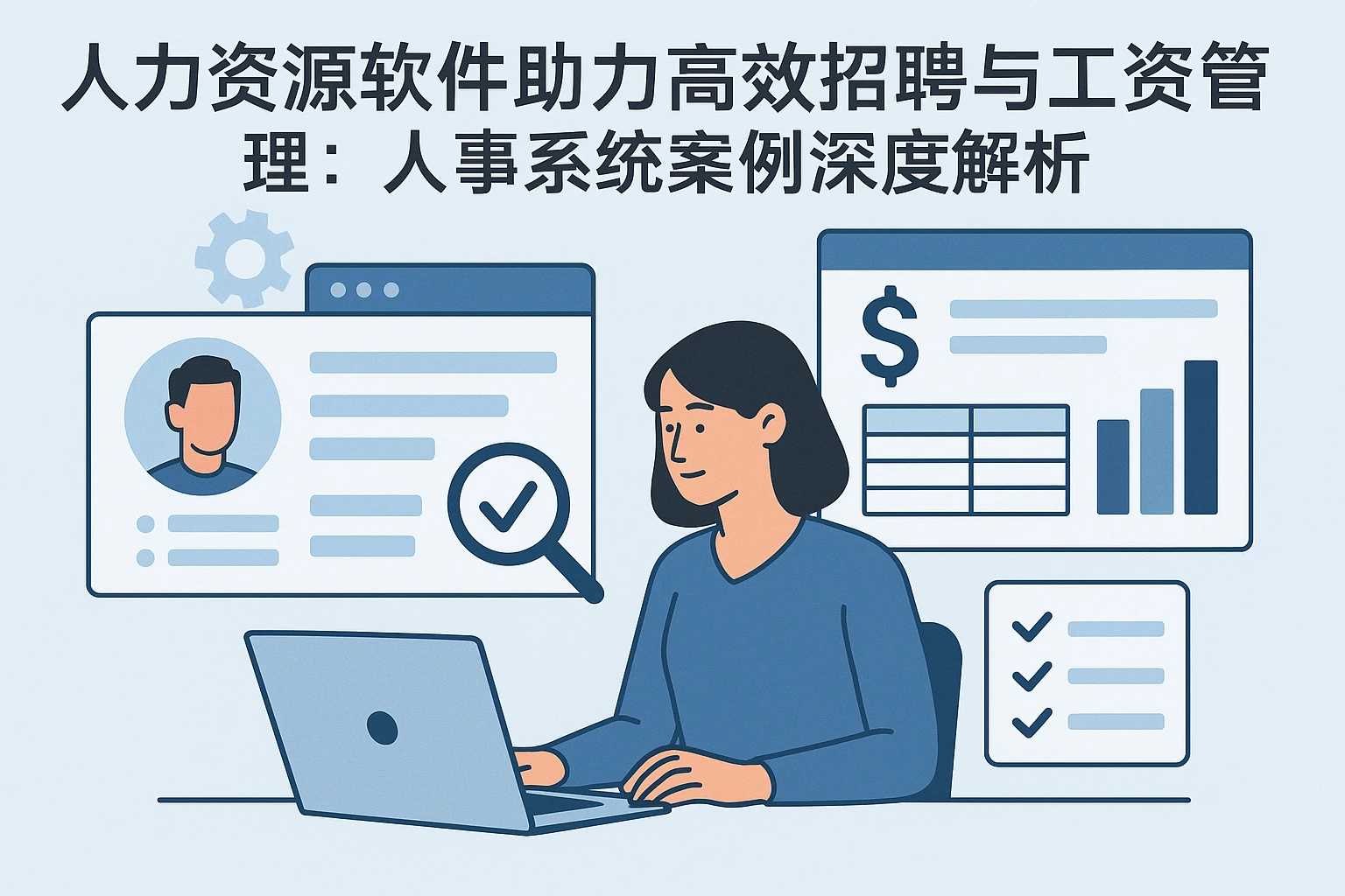 人力资源软件助力高效招聘与工资管理：人事系统案例深度解析