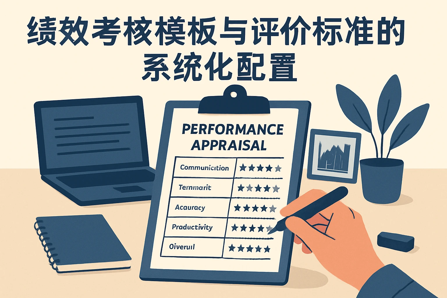 绩效考核模板与评价标准的系统化配置