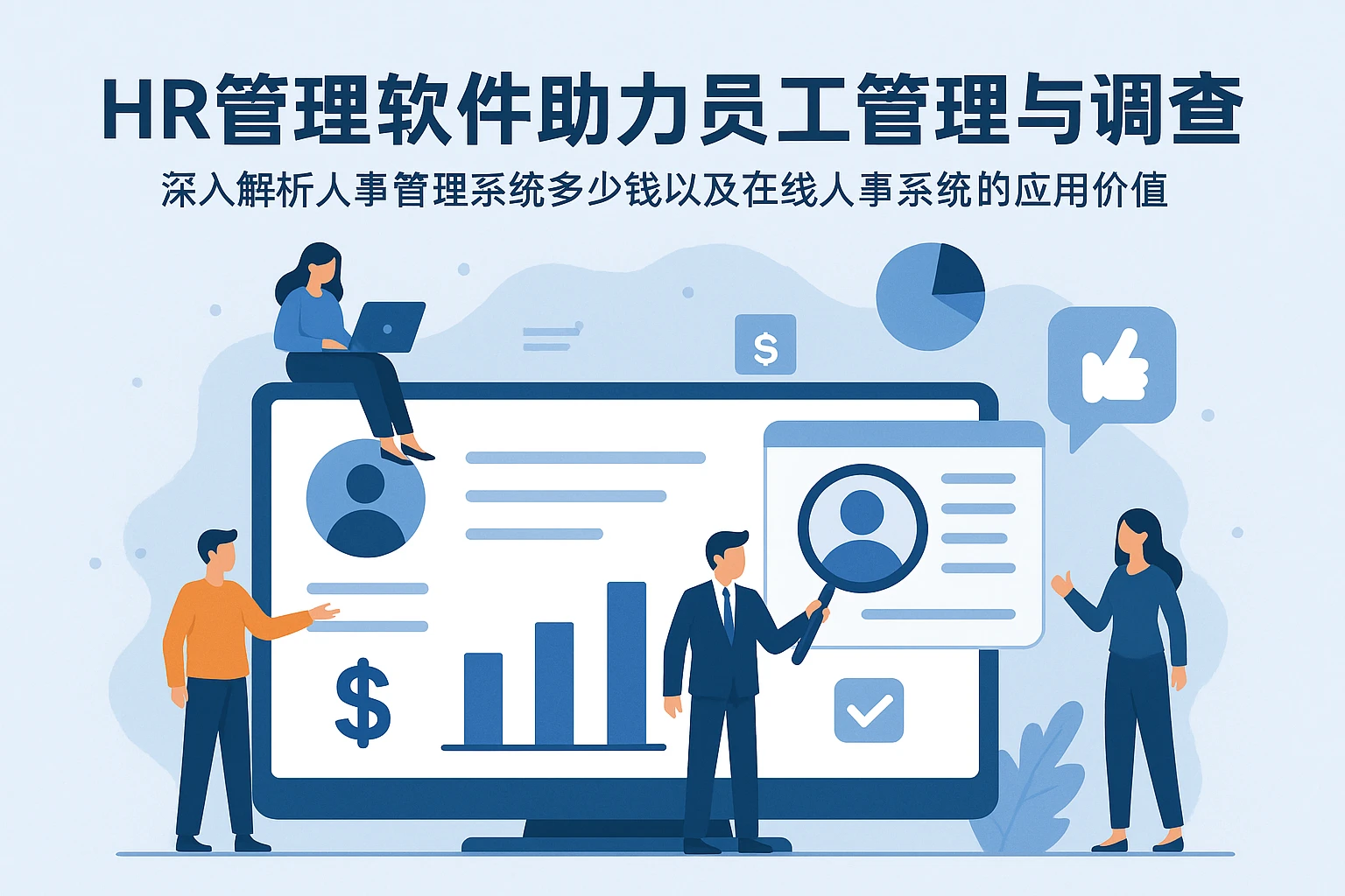 HR管理软件助力员工管理与调查：深入解析人事管理系统多少钱以及在线人事系统的应用价值
