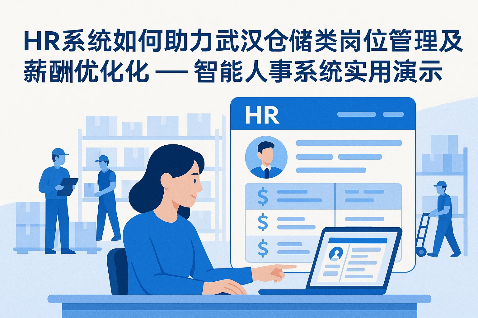HR系统如何助力武汉仓储类岗位管理及薪酬优化 —— 智能人事系统实用演示