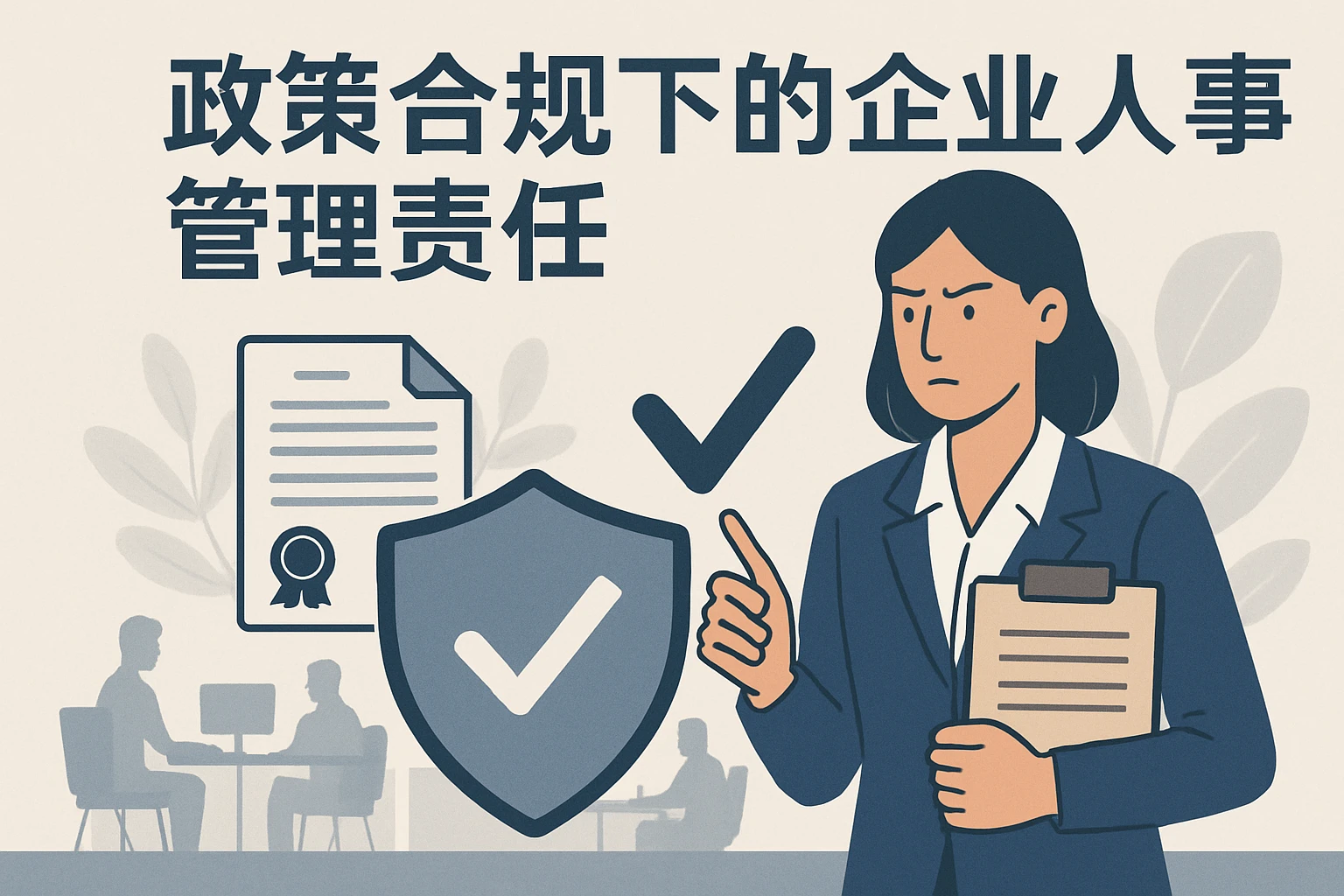 政策合规下的企业人事管理责任