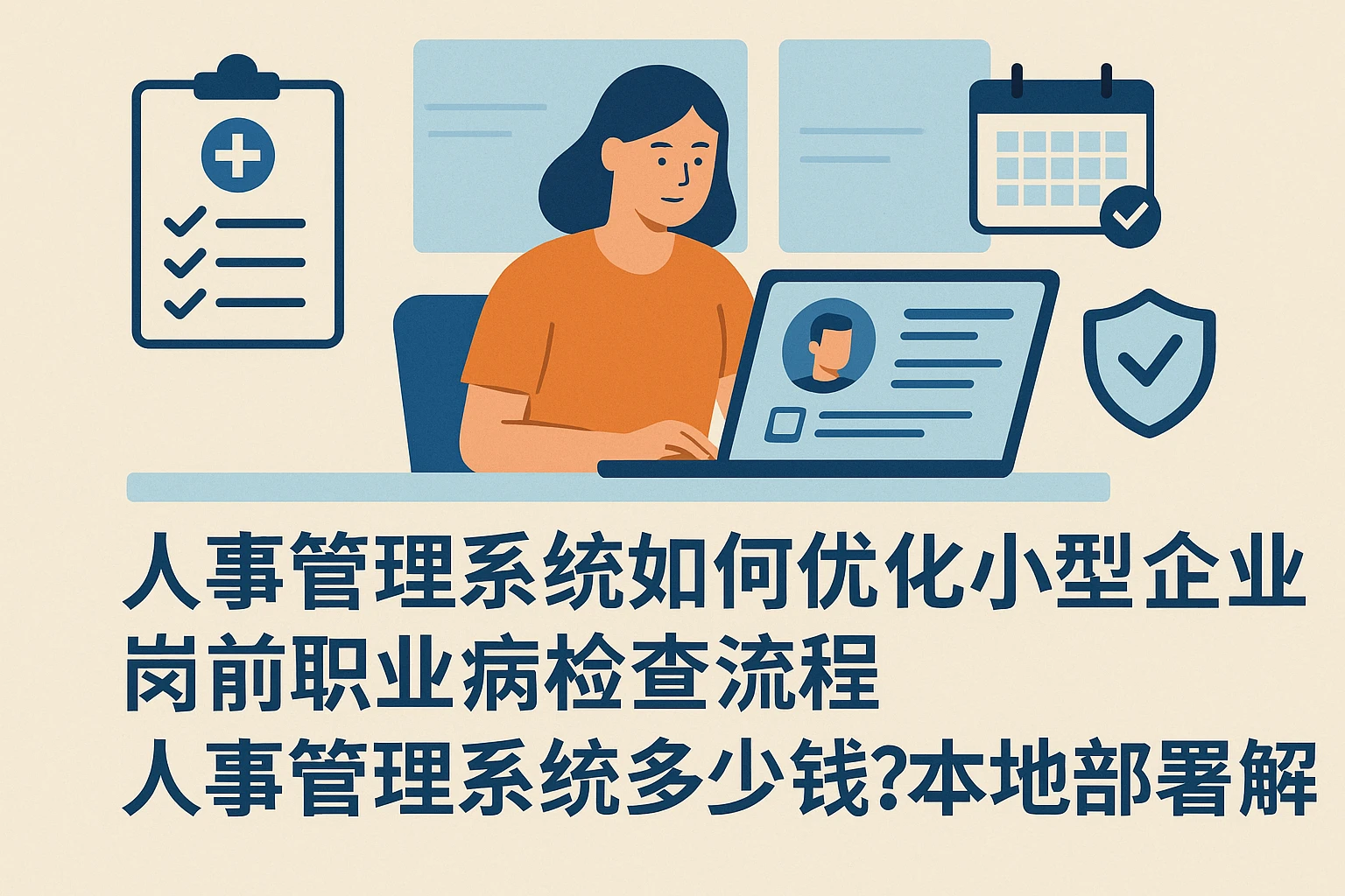 人事管理系统如何优化小型企业岗前职业病检查流程｜人事管理系统多少钱？本地部署解析