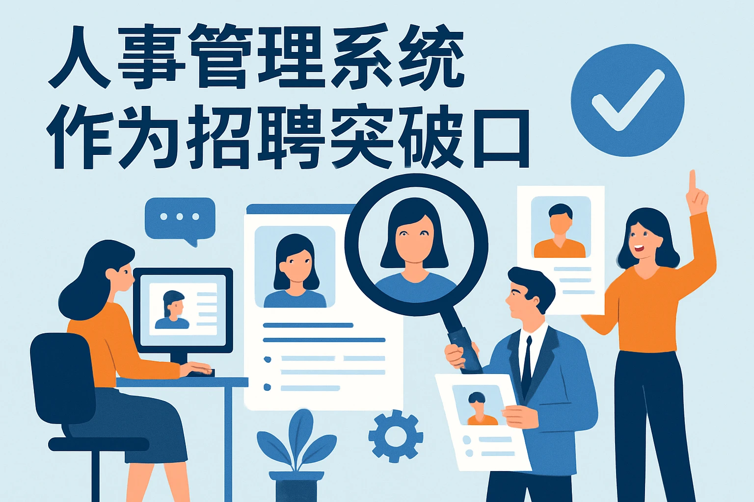 人事管理系统作为招聘突破口