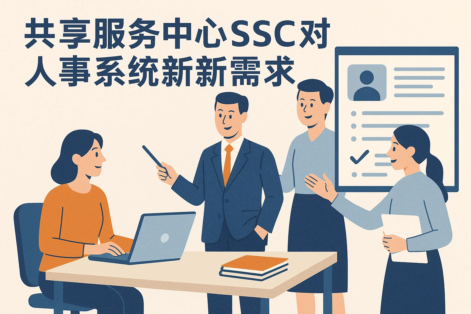 共享服务中心SSC对人事系统的新需求
