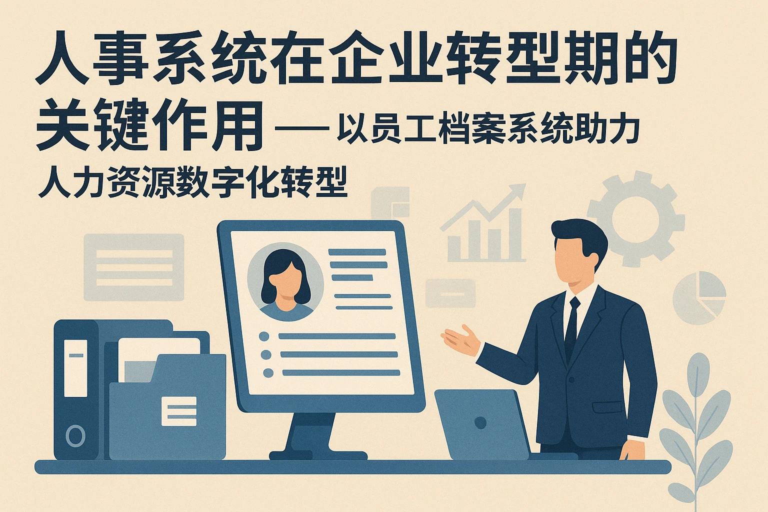 人事系统在企业转型期的关键作用——以员工档案系统助力人力资源数字化转型