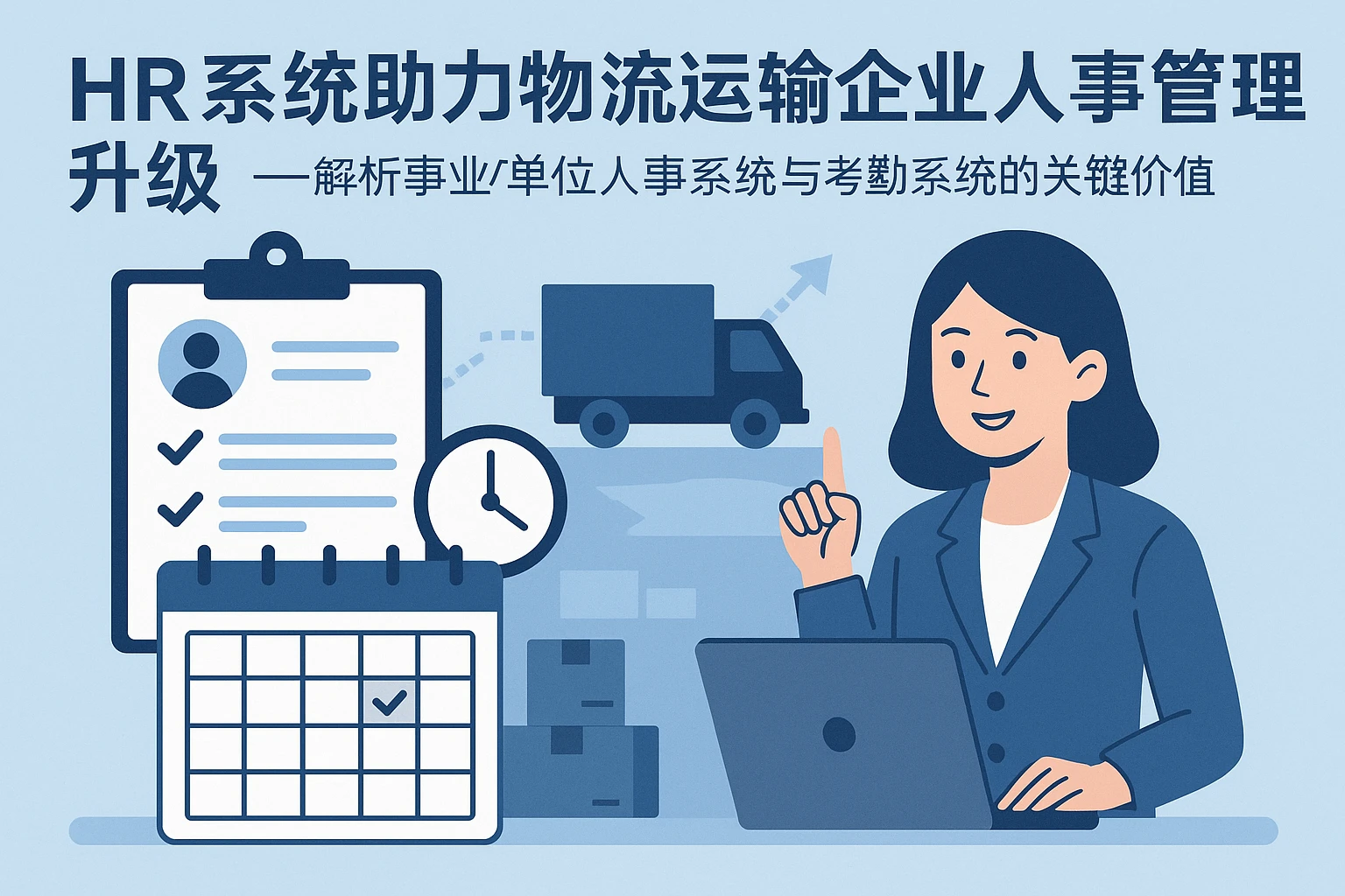 HR系统助力物流运输企业人事管理升级——解析事业单位人事系统与考勤系统的关键价值