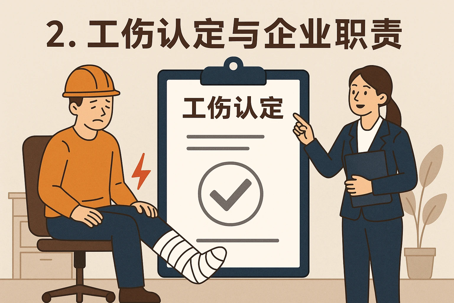 2. 工伤认定与企业职责