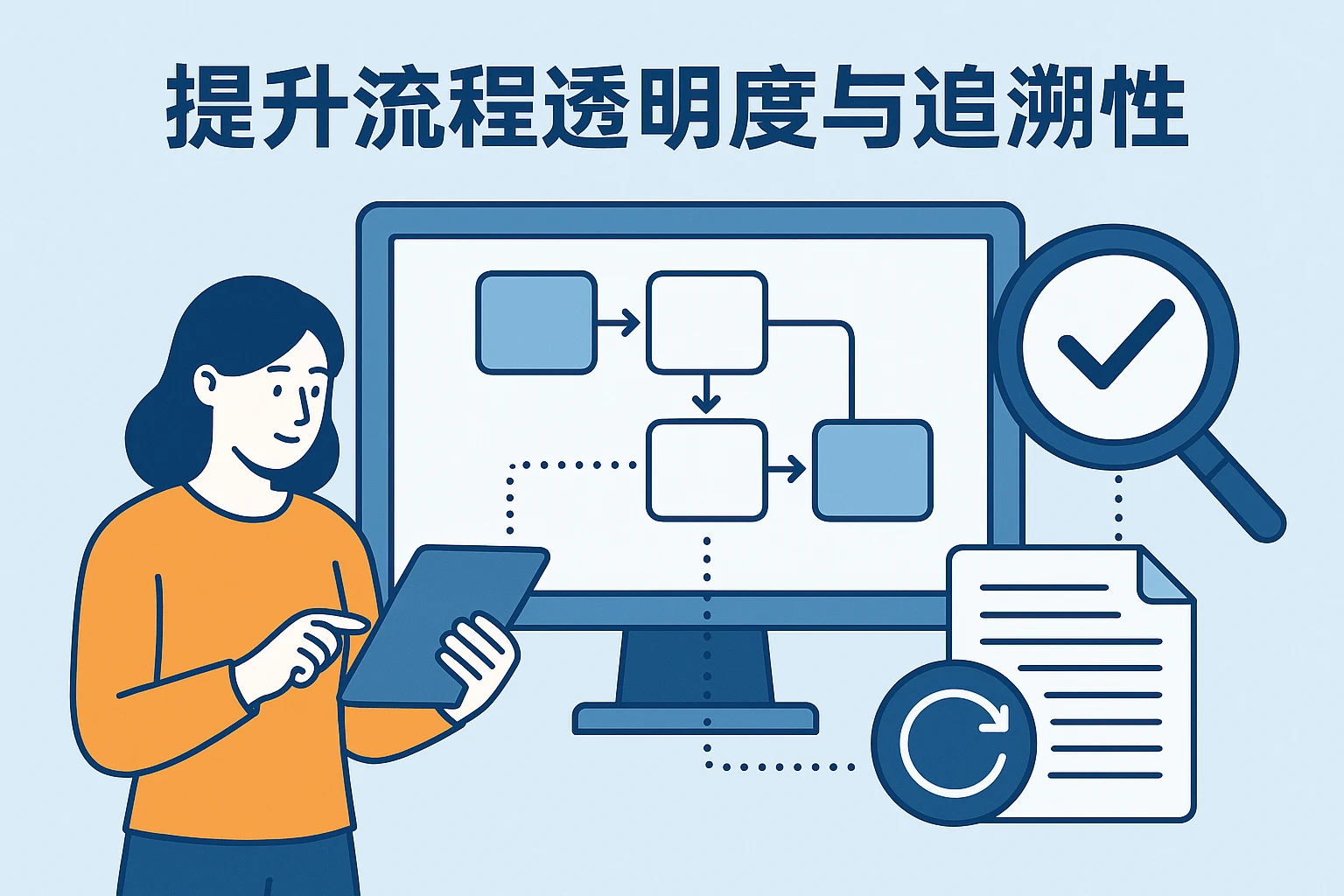 2. 提升流程透明度与追溯性