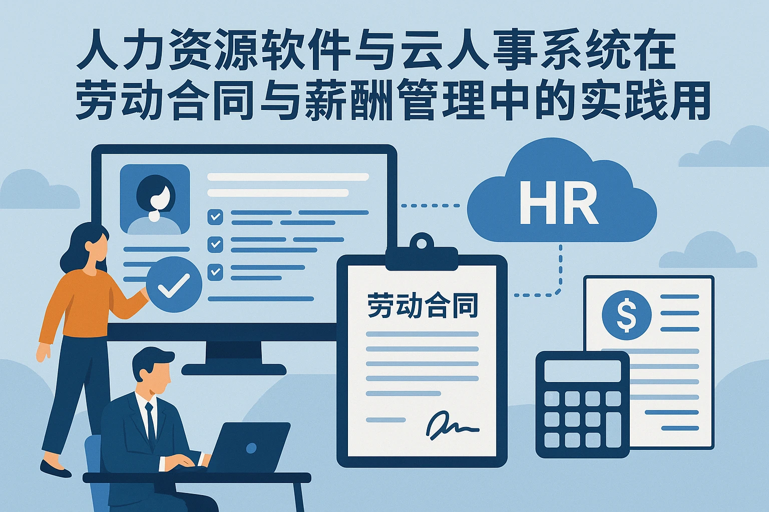 人力资源软件与云人事系统在劳动合同与薪酬管理中的实践应用