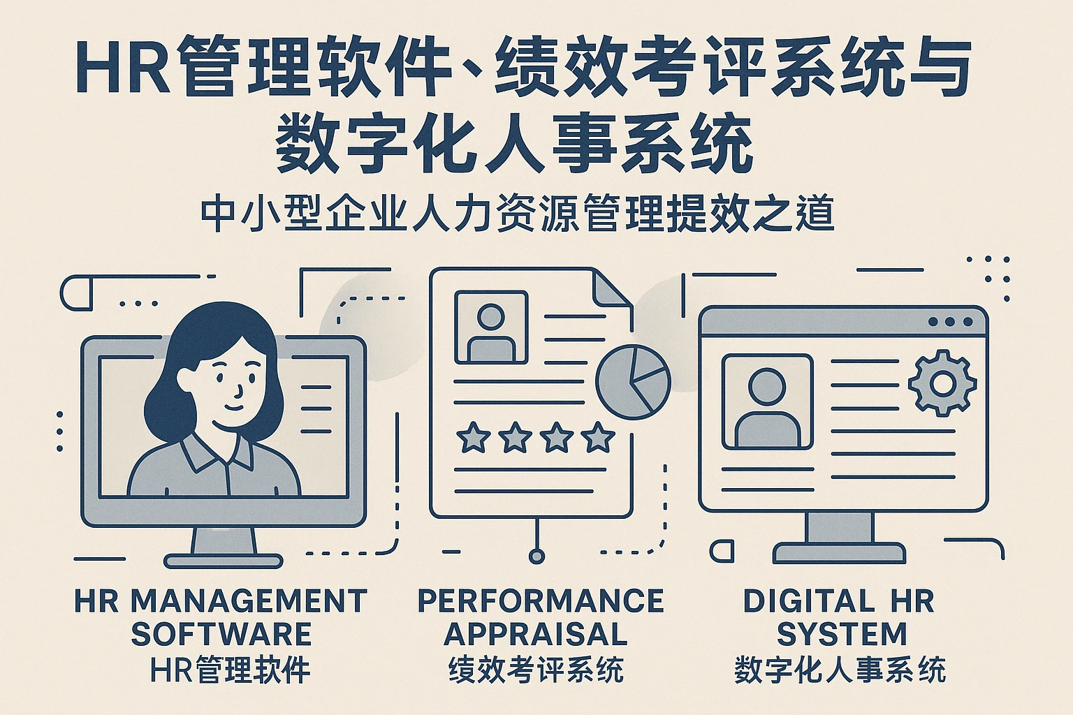 HR管理软件、绩效考评系统与数字化人事系统：中小型企业人力资源管理提效之道