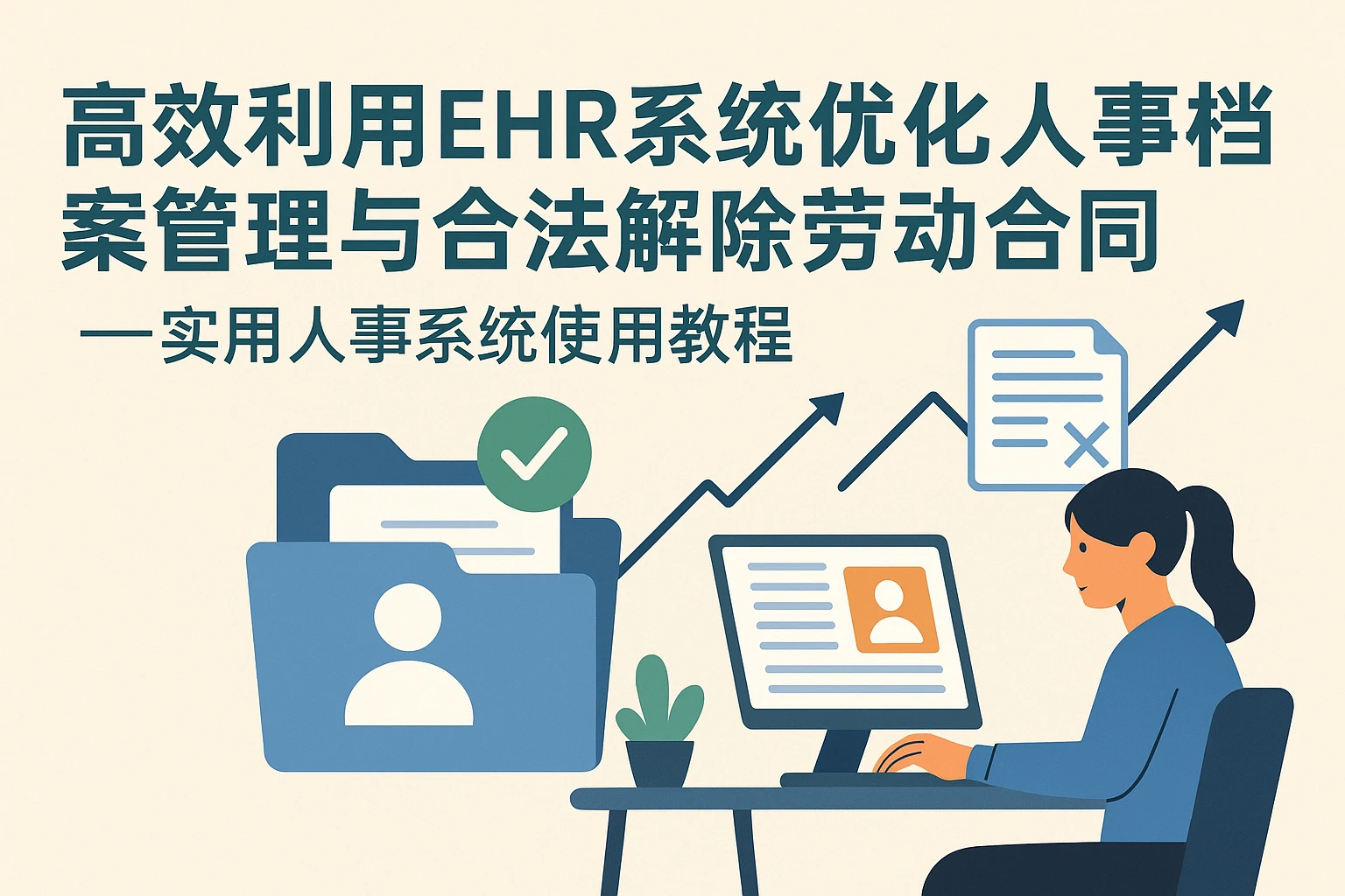 高效利用EHR系统优化人事档案管理与合法解除劳动合同——实用人事系统使用教程