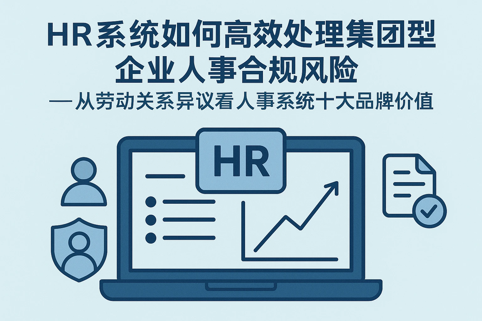 HR系统如何高效处理集团型企业人事合规风险——从劳动关系异议看人事系统十大品牌价值