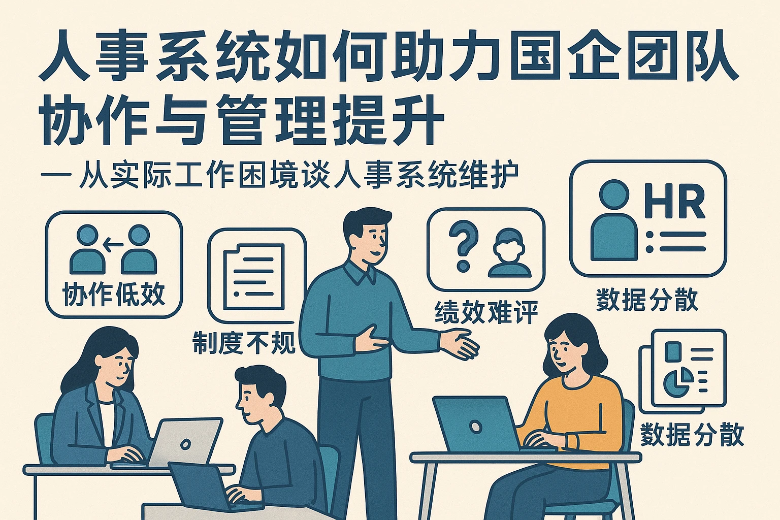 人事系统如何助力国企团队协作与管理提升——从实际工作困境谈人事系统维护