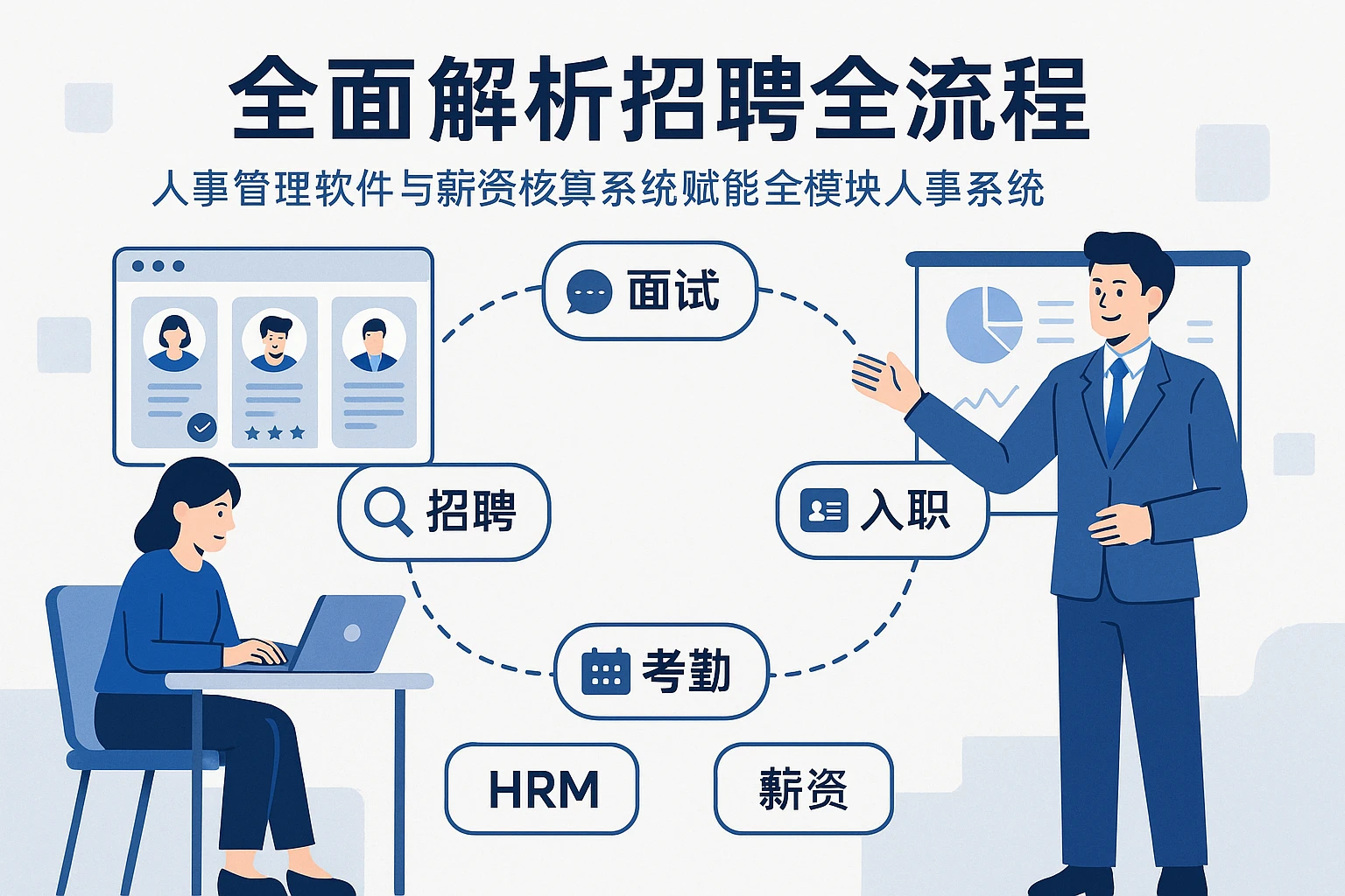 全面解析招聘全流程——人事管理软件与薪资核算系统赋能全模块人事系统