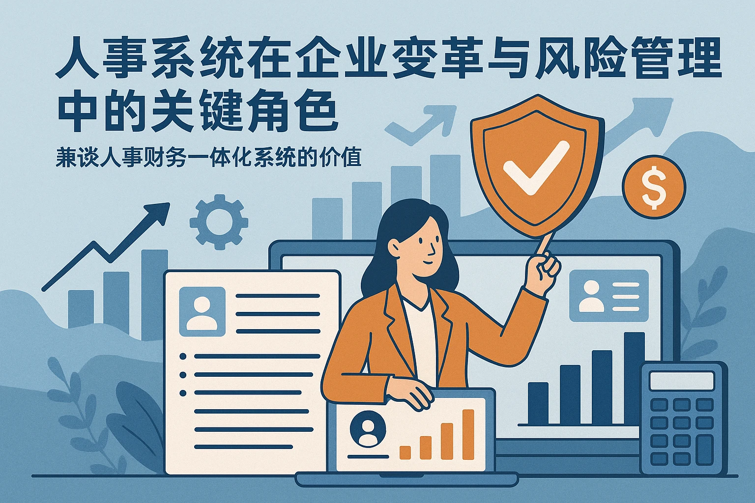 人事系统在企业变革与风险管理中的关键角色——兼谈人事财务一体化系统的价值